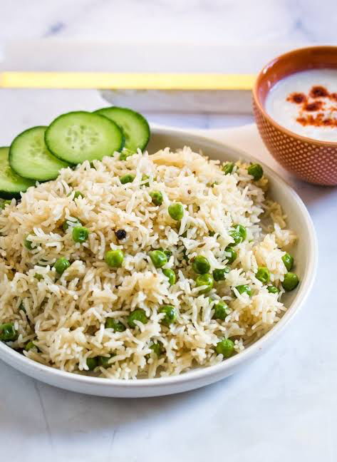 Mutter Pulao / Bezelyeli Pilav