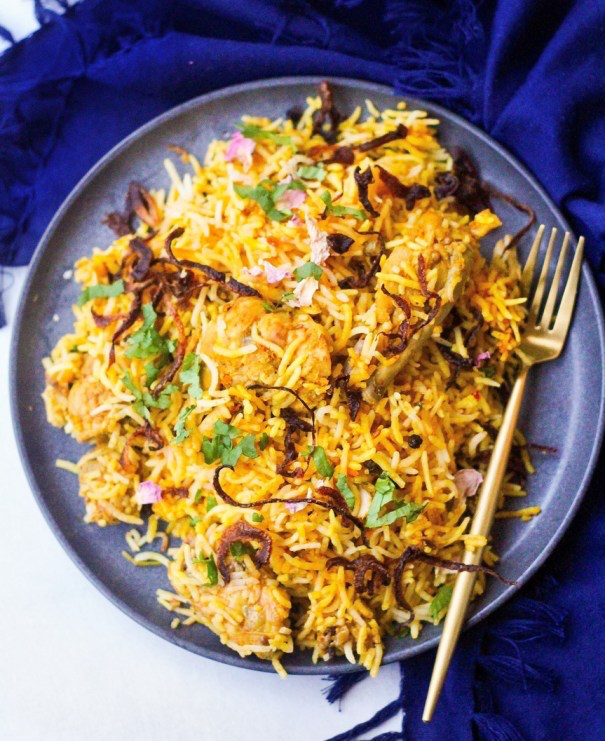 Chicken Dam Biryani / Tavuklu Biryani
