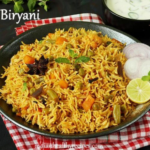 Vegetable Biryani / Sebzeli Biryani